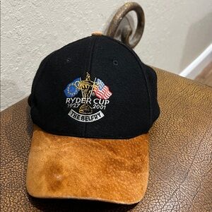 Vintage Official 1927-2001 Ryder Cup Matches The Belfry Collection Golf ⛳️ Cap!